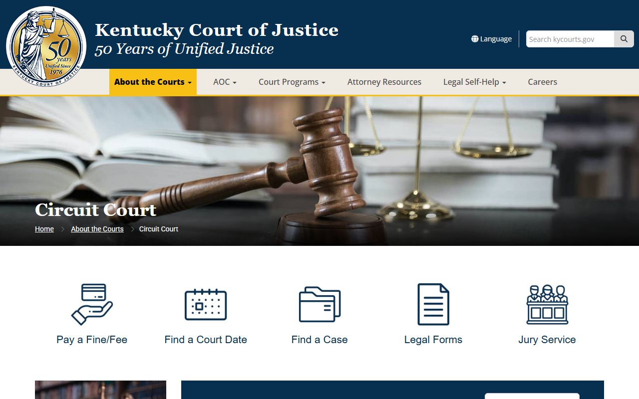 Lawrence County court dockets Kentucky Circuit Court jurisdiction