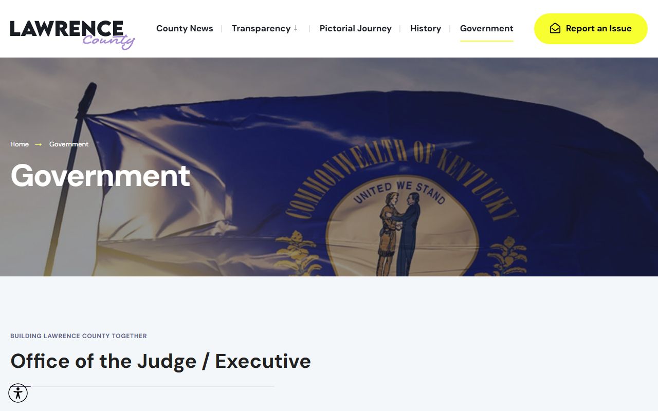 Lawrence County court records government officials page