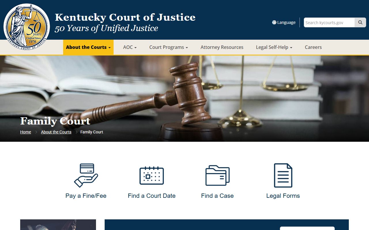 Lawrence County marriage and divorce records Kentucky Family Court jurisdiction